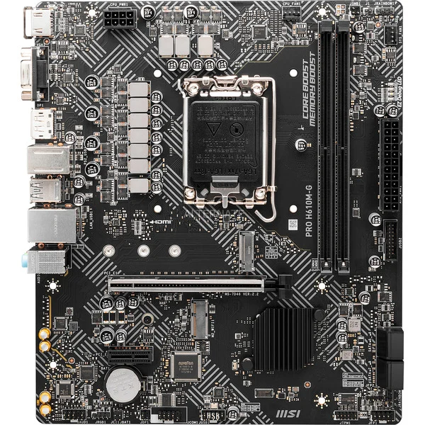Foto 2 van Upgrade Kit PRO H610M-G + Core i5-12400F + 16 GB + 512 GB SSD