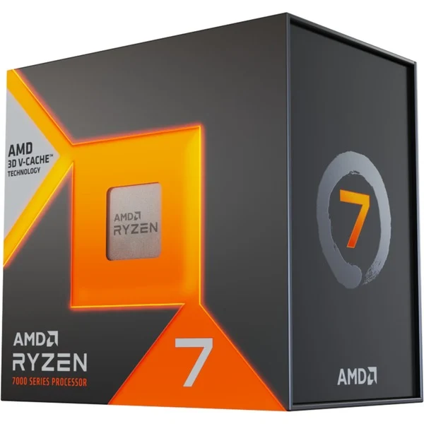 Foto 3 van AMD Ryzen 7 7800X3D, 4,2 GHz (5,0 GHz Turbo Boost) socket AM5 processor (Unlocked, Boxed)