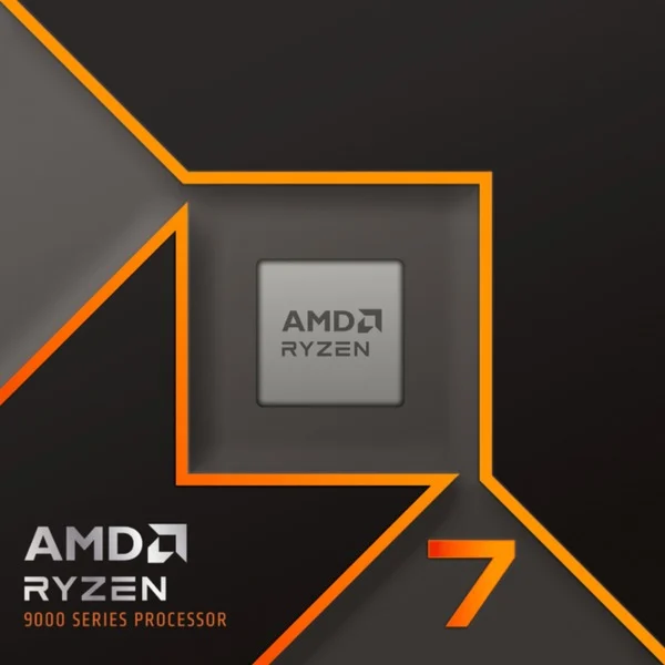 Foto 2 van AMD Ryzen 7 9700X, 3,8 GHz (5,5 GHz Turbo Boost) socket AM5 processor