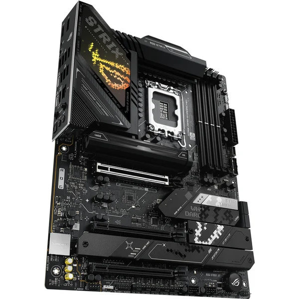 Foto 3 van ASUS ROG STRIX Z890-H GAMING WIFI socket 1851 moederbord (Zwart, RAID, 5 Gb-LAN, Wi-Fi 7, BT, Sound, ATX)