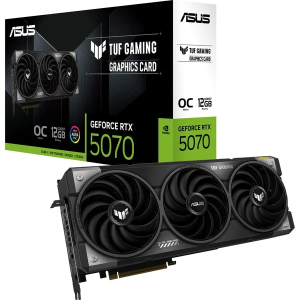 Foto 5 van ASUS TUF Gaming GeForce RTX 5070 OC grafische kaart