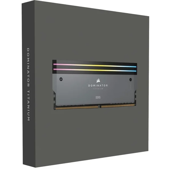 Foto 3 van Corsair Dominator Titanium RGB 64 GB DDR5-6000 (2x 32 GB) werkgeheugen