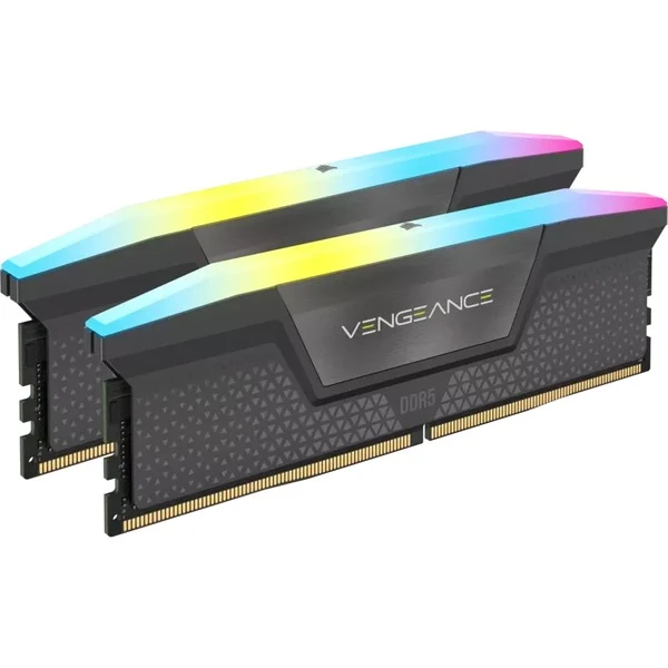 Corsair Vengeance RGB 32 GB DDR5-6000 (2x 16 GB) werkgeheugen (Grijs, CL36)