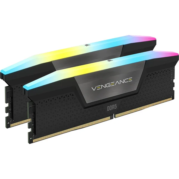 Foto 2 van Corsair Vengeance RGB 32 GB DDR5-6000 (2x 16 GB) werkgeheugen (Zwart, CL38)