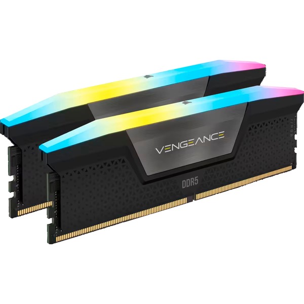 Foto 2 van Corsair Vengeance RGB 64 GB DDR5-6600 (2x 32 GB) werkgeheugen