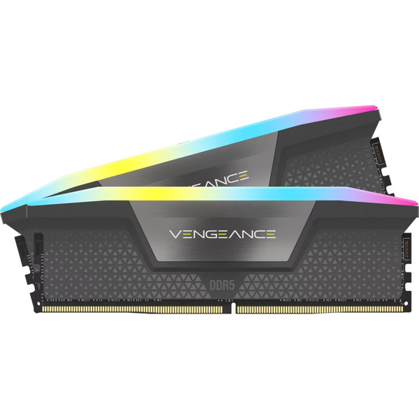 Corsair Vengeance RGB 64 GB DDR5-6000 (2x 32 GB) werkgeheugen (Grijs, CL40)