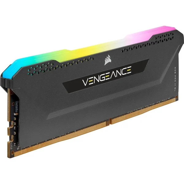 Foto 3 van Corsair Vengeance RGB PRO SL 32 GB DDR4-3200 (2x 16 GB) werkgeheugen (Zwart, CL16)