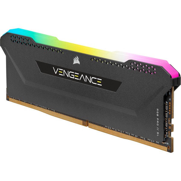 Foto 5 van Corsair Vengeance RGB PRO SL 32 GB DDR4-3200 (2x 16 GB) werkgeheugen (Zwart, CL16)