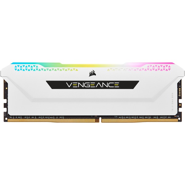 Foto 5 van Corsair Vengeance RGB PRO SL 32 GB DDR4-3200 (2x 16 GB) werkgeheugen (Wit)