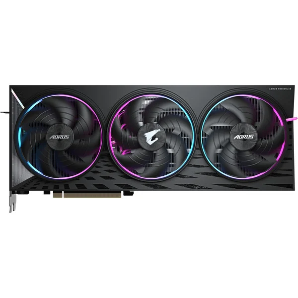 Foto 4 van GIGABYTE AORUS Radeon RX 9070 XT ELITE 16G grafische kaart