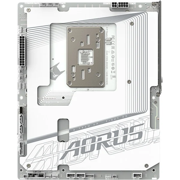 Foto 3 van GIGABYTE B850 AORUS STEALTH ICE socket AM5 moederbord