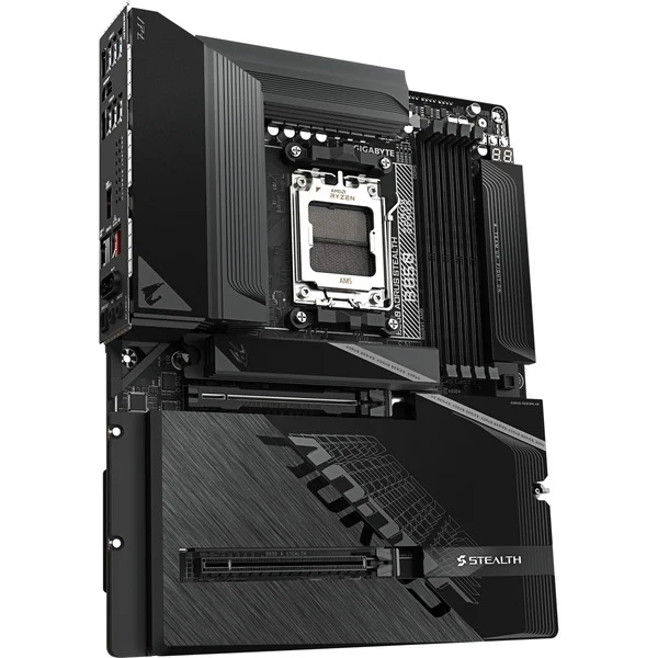 Foto 2 van GIGABYTE B850 AORUS STEALTH socket AM5 moederbord
