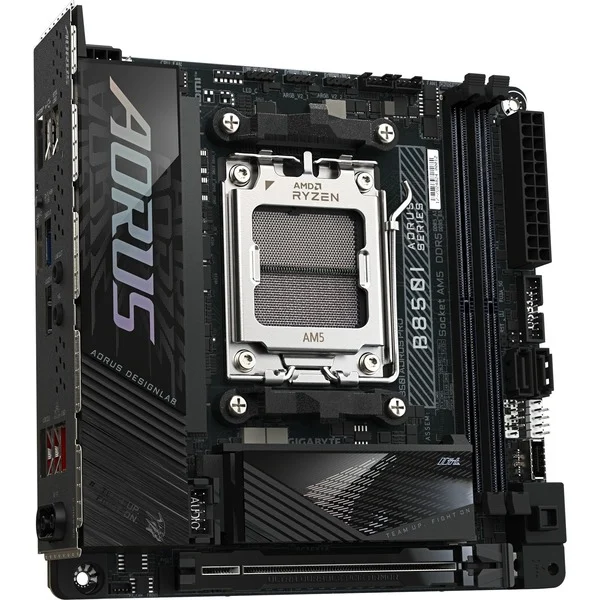 Foto 2 van GIGABYTE B850I AORUS PRO socket AM5 moederbord
