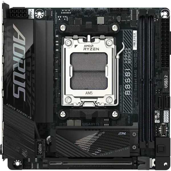 Foto 3 van GIGABYTE B850I AORUS PRO socket AM5 moederbord