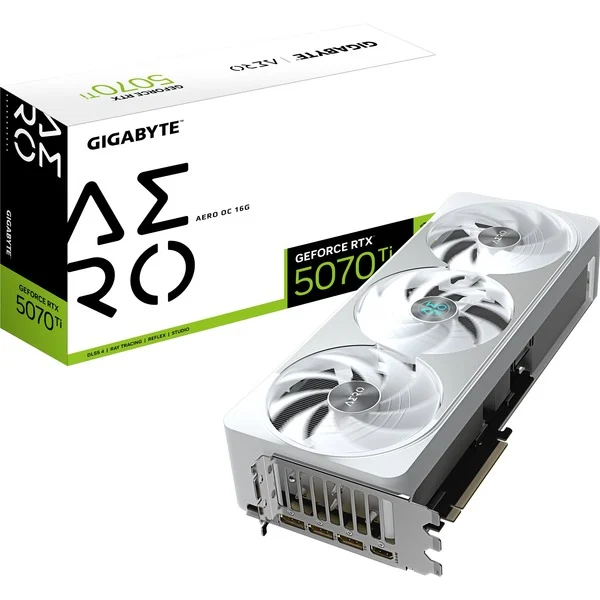 Foto 5 van GIGABYTE GeForce RTX 5070 Ti AERO OC 16G grafische kaart