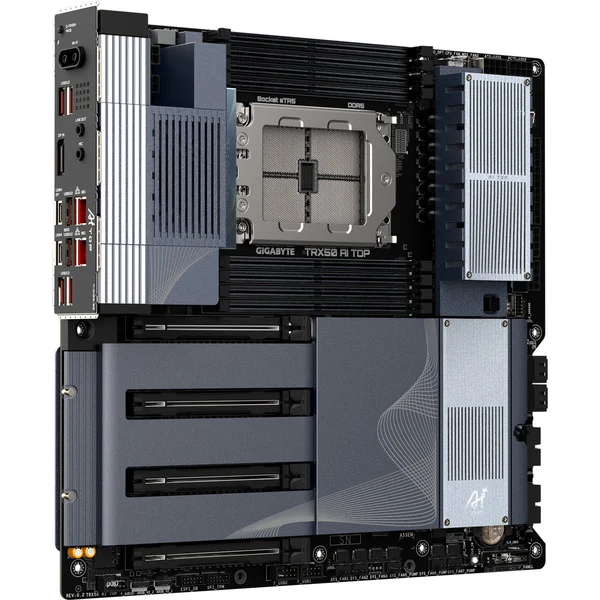 Foto 3 van GIGABYTE TRX50 AI TOP socket sTR5 moederbord