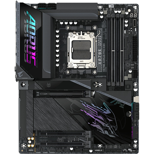 Foto 3 van GIGABYTE X870E AORUS PRO X3D socket AM5 moederbord