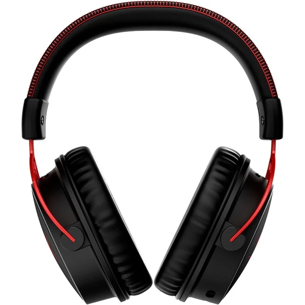 Foto 4 van HyperX Cloud Alpha Wireless over-ear gaming headset (Zwart/rood)