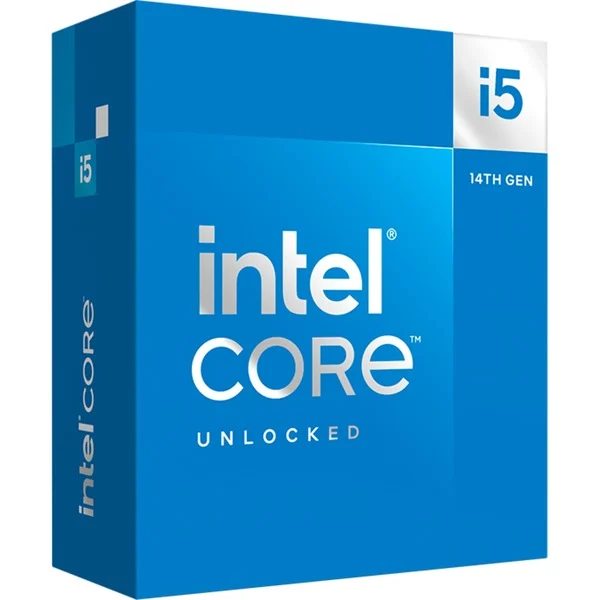 Intel Core i5-14600K, 3,5 GHz (5,3 GHz Turbo Boost) socket 1700 processor
