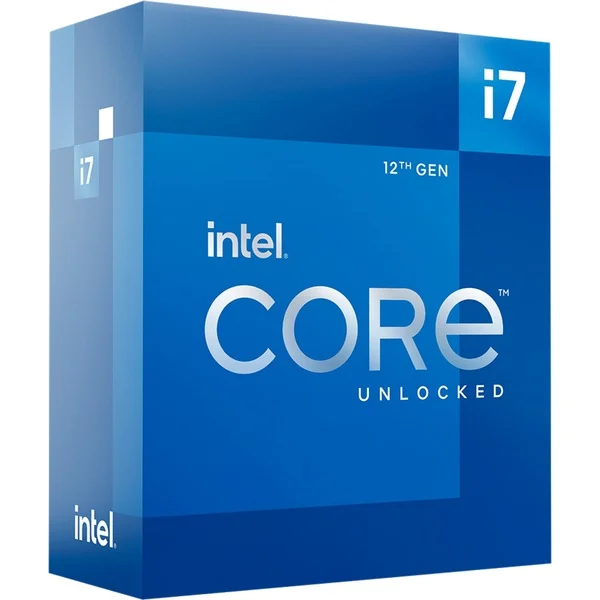 Intel Core i7-12700K, 3,6 GHz (5,0 GHz Turbo Boost) socket 1700 processor
