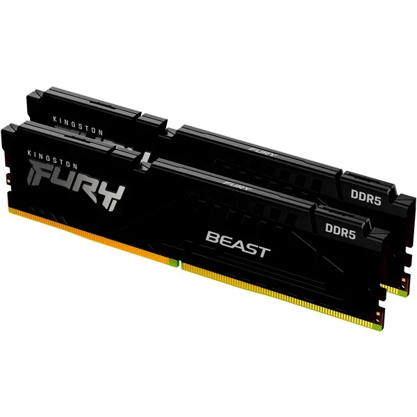 Foto 2 van Kingston FURY Beast 32 GB DDR5-6000 (2x 16 GB) werkgeheugen (Zwart)