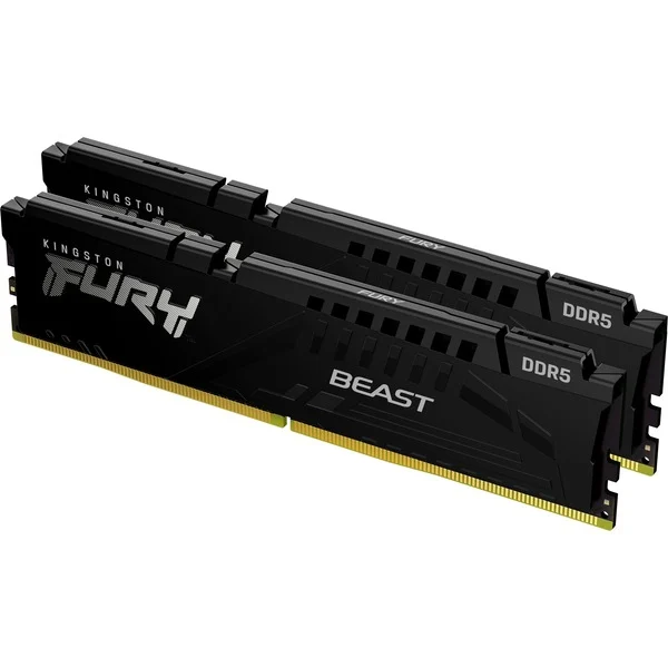 Foto 2 van Kingston FURY Beast 32 GB DDR5-6000 (2x 16 GB) werkgeheugen (Zwart, CL36)