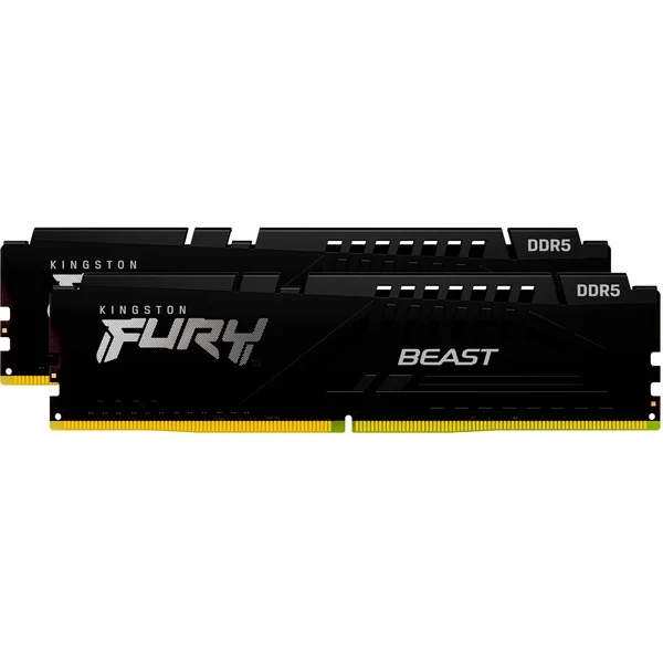 Kingston FURY Beast 64 GB DDR5-6000 (2x 32 GB) werkgeheugen (Zwart, CL30)