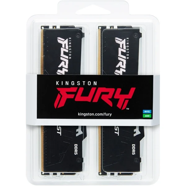 Foto 4 van Kingston FURY Beast RGB 64 GB DDR5-6000 (2x 32 GB) werkgeheugen (Zwart, CL36)