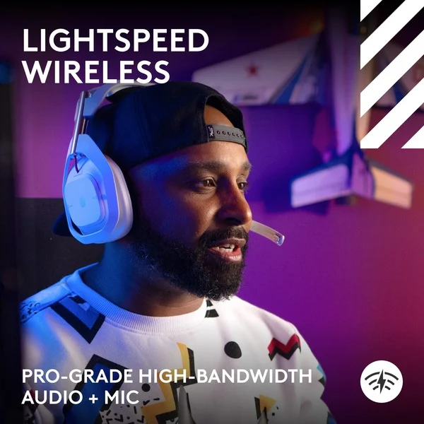 Foto 4 van Logitech G Astro A50 LIGHTSPEED over-ear gaming headset