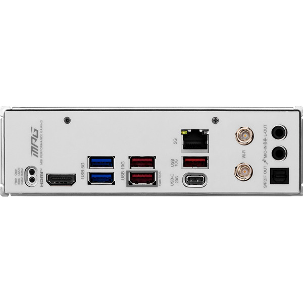 Foto 5 van MSI MPG B850I EDGE TI WIFI socket AM5 moederbord