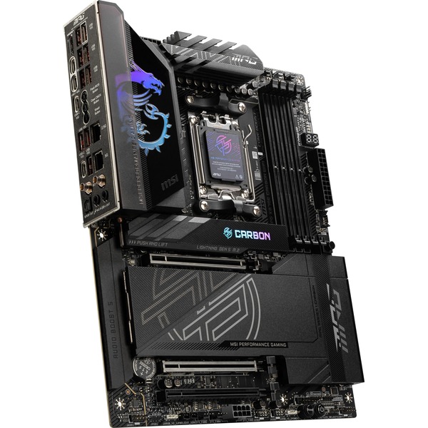 Foto 3 van MSI MPG X870E CARBON WIFI socket AM5 moederbord