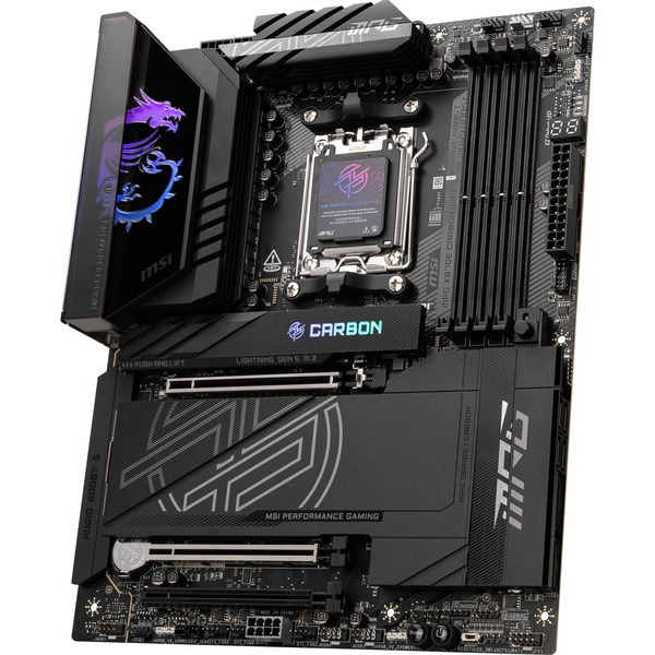 Foto 4 van MSI MPG X870E CARBON WIFI socket AM5 moederbord