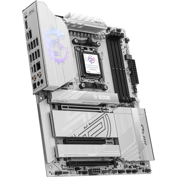 Foto 4 van MSI MPG X870E EDGE TI WIFI socket AM5 moederbord