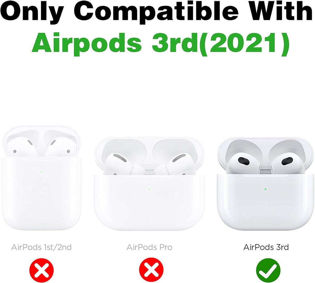 Case for Airpods 3 3Rd Generation Cute Soft Silicone 3D Funny Fun for Air Pod 3 (2021) Cover Unique Fashion Food Design Skin Cartoon Cases (Cup Noodle)